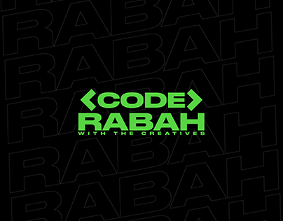 BRANDING FOR CODE RABAH WITH THE CREATIVES