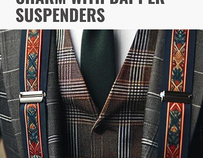 Dapper Suspenders: Big Style in a Small Accessory