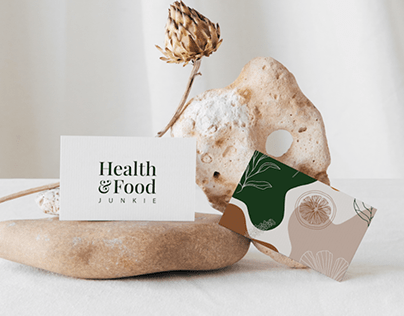 Health & Food Junkie Visual Brand Identity