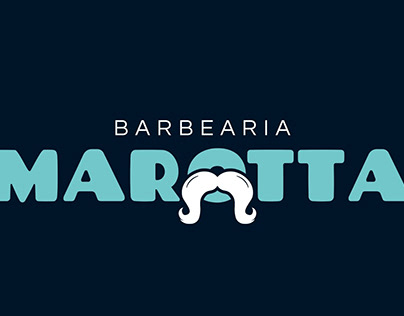 Barbearia Marotta - Identidade Visual a mão livre