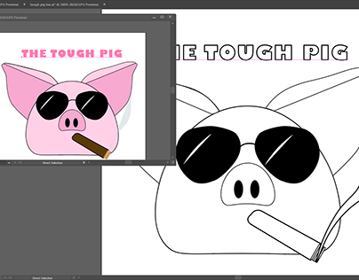 Tough Pig Bacon Hypothetical Logo