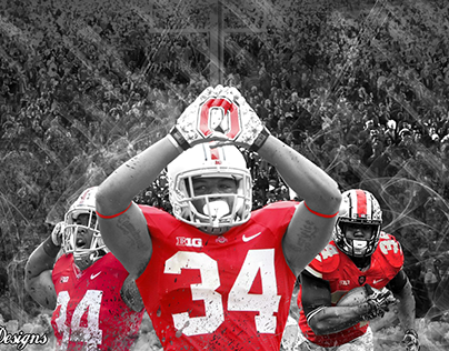 Ohio State Football (Carlos Hyde) Background