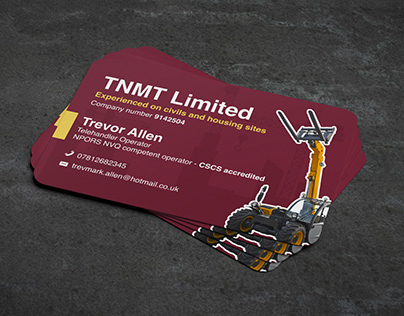 TNMT Limited - Business Card Design