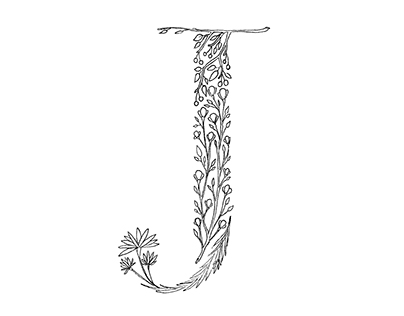 Floral Type | Alphabet | 36 Days of type