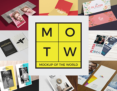 10 Free High Quality Flyers Mockup by MOTW