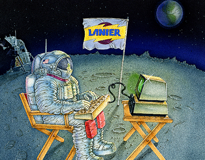 Lanier Computer poster
