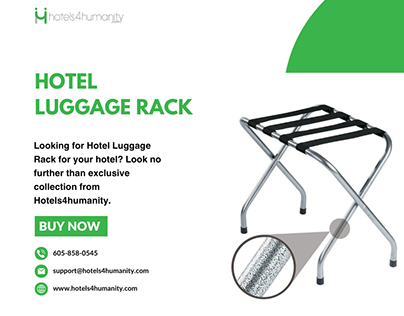Premium Hotel Luggage Racks for Guest Rooms
