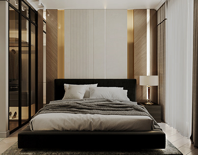 3D Visualization of the bedroom