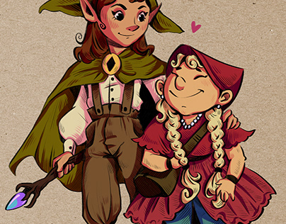The Elf and the Dwarf