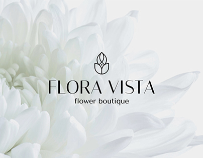 Цветочный салон | Logo identity | Flower shop