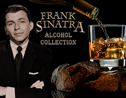 Frank Sinatra Alcohol Collection Design