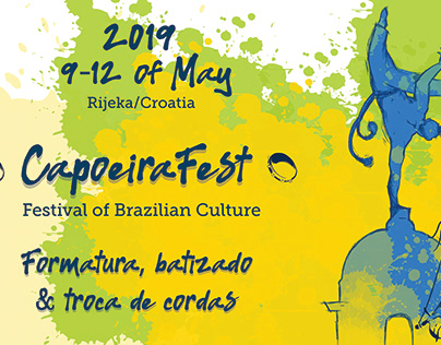 CapoeiraFest Rijeka - visuals for festival
