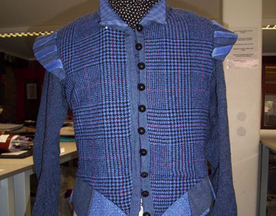 Doublet pattern drafted and made