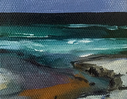 Seascapes: Quick Color Studies 2015
