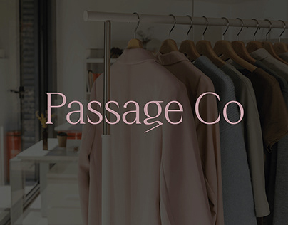 Clothing brand logo | Passage Co