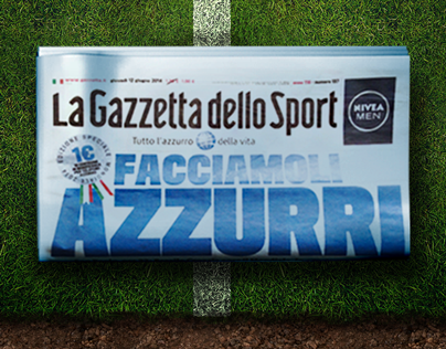 Gazzetta dello Sport - Facciamoli Azzurri