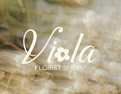Logo and corporate identity for a florist shop