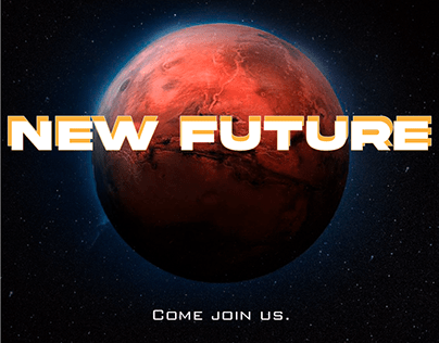 Project thumbnail - Poster "New future"