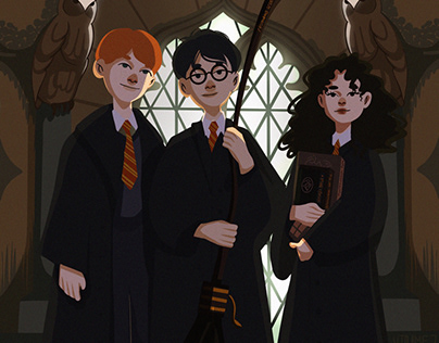 Harry Potter Illustration