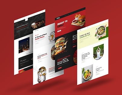 The Food Lines (TFL) - Landing Pages