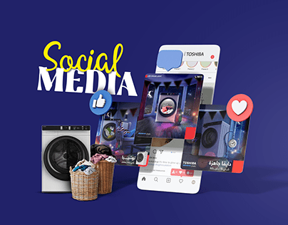 Toshiba - Social Media Designs