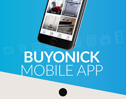 Buyonick - Mobile app design