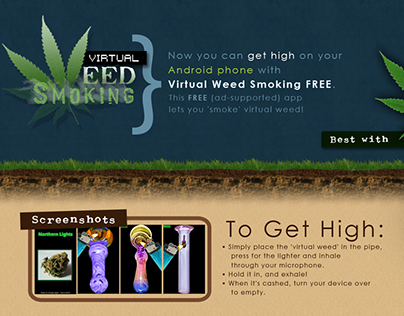 Virtual Weed Smoking Webpage