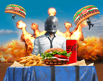 Burger King PUBGM King Menü