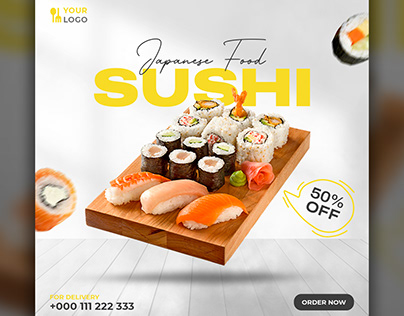 Sushi Japanese Food Social Media Instagram