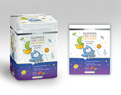 Novel Multivitamin for kids package