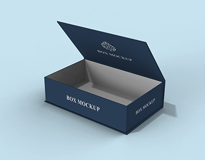 Luxury Gift Box Mockup