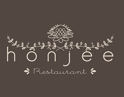 Honjee Restaurant Logo Design
