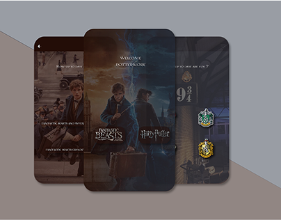 Pottermore Ui Design