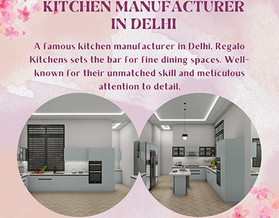 Kitchen Manufacturer In Delhi | Regalo Kitchens