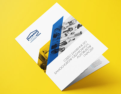 Car parts brochure