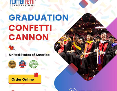 Graduation Confetti Cannon