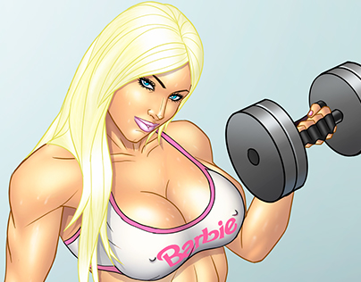 Megan (The Muscle Barbie) Avalon