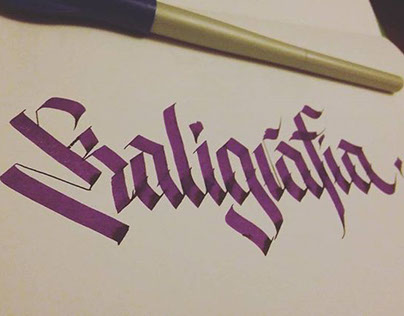 Calligraphy part 1