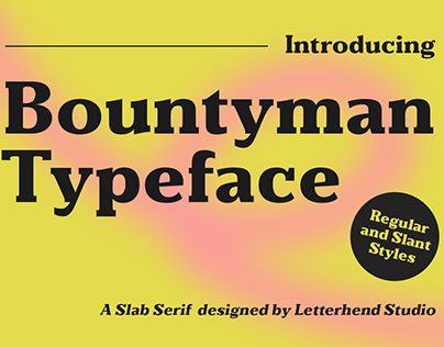 Bountyman Typeface