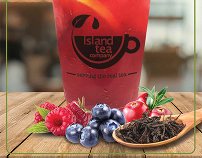 Island Tea Promotional Stands
