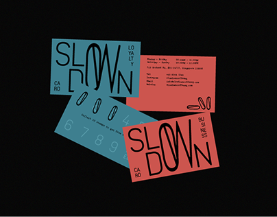 Slow Down Coffee House | Branding