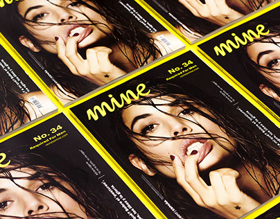 Mine Magazine Layout Design