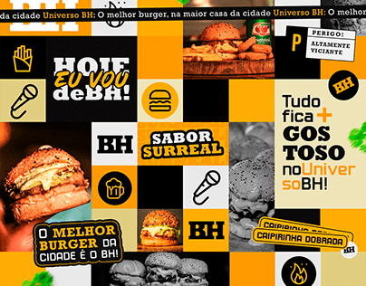 Project thumbnail - Burger House - Social Media + Universo Visual
