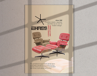 EAMES Lounge Chair and Ottoman