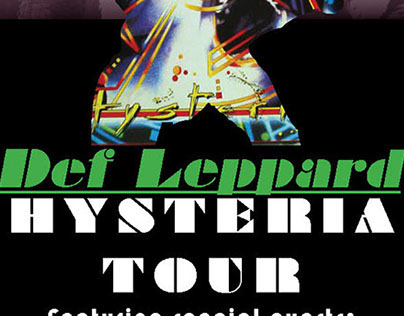 Project 5 - Event Poster - Def Leppard 