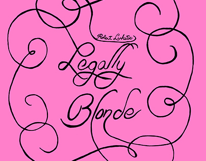Legally Blonde - Lettering
