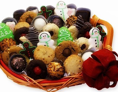 Christmas and Holiday Special Cookies, Gift Baskets