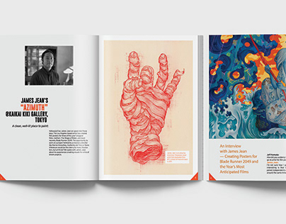 University project - "Cover magazine" editorial design