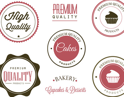 Bakery Label and Logo Vectors