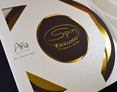 ARIA SPIN Slot Tournament 2014 Invitation